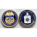 2 pcs Central Intelligence Agency (CIA) Shield Challenge Coin