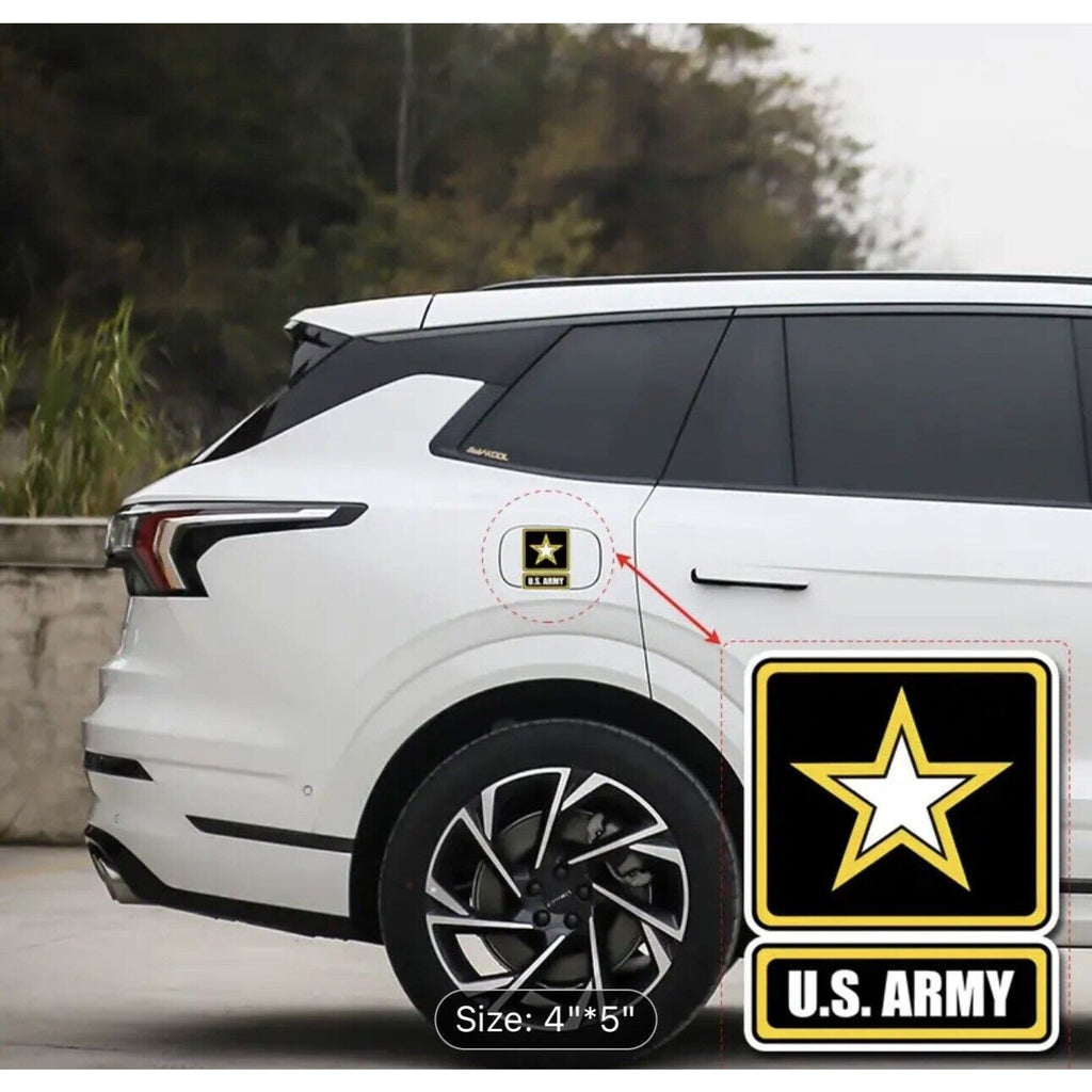 US ARMY LOGO FULL COLOR Inside Outside Car Laptop PC VINYL DECAL STICKER