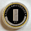 Challenge Coin Army Rank First Lieutenant Coin