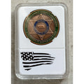 LOS ANGELES COUNTY SHERIFF'S DEPARTMENT COPPER SE Challenge Coin 40mm New !!!