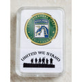 ARMY XVIII 18TH AIRBORNE CORPS SKY DRAGONS CHALLENGE COIN With Case
