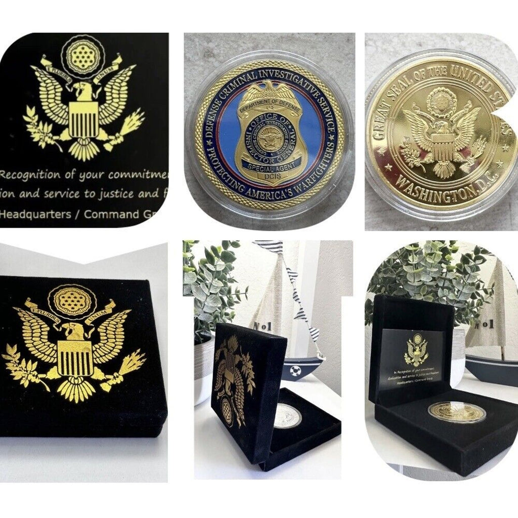 Defense Criminal Investigative Service Challenge Coin USA