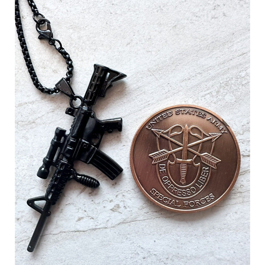 Army Special Forces Challenge Coin Motivated Dedicated Lethal Military