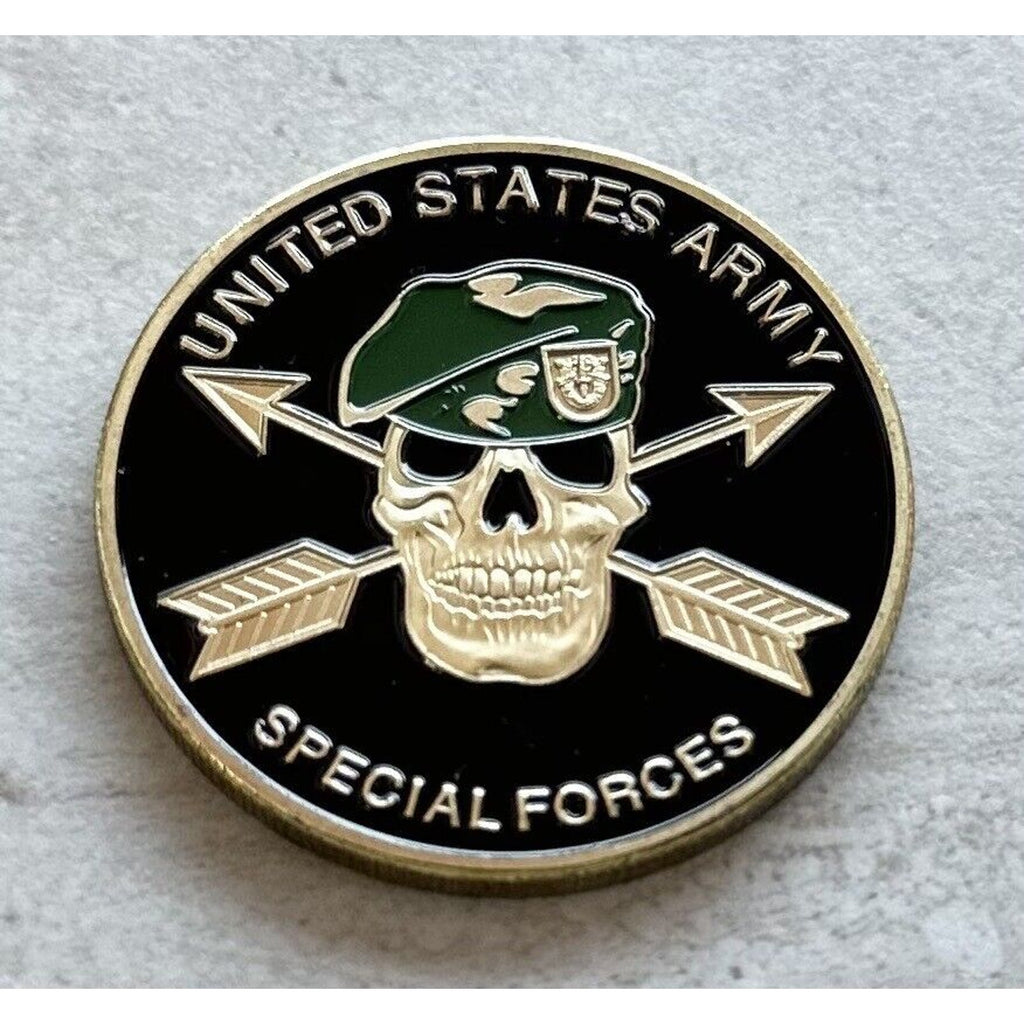 Special Ops Joint Special forces SF Unit Challenge Coin With Special Case