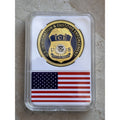 US IMMIGRATION & CUSTOMS ENFORCEMENT (ICE) Challenge Coin with case