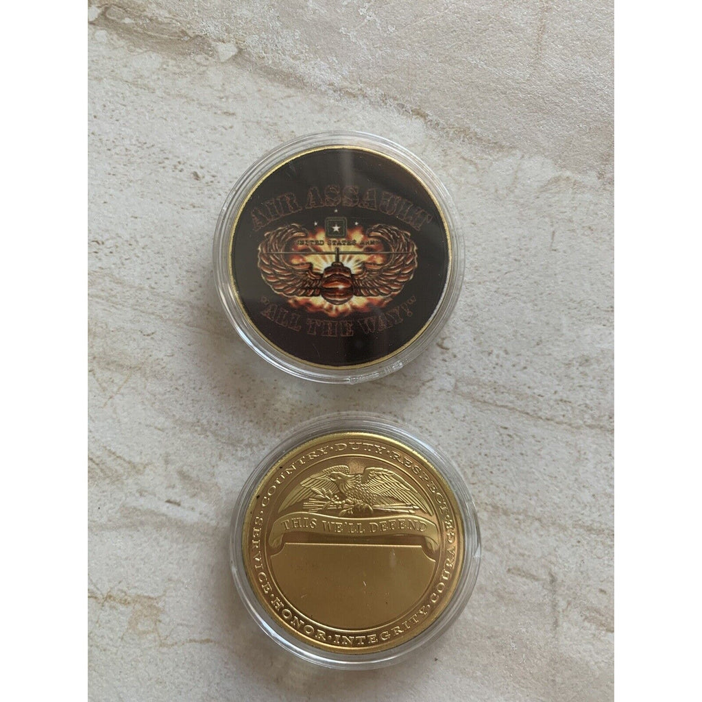 ARMY AIR ASSAULT US Army Challenge Coin USA ARMY