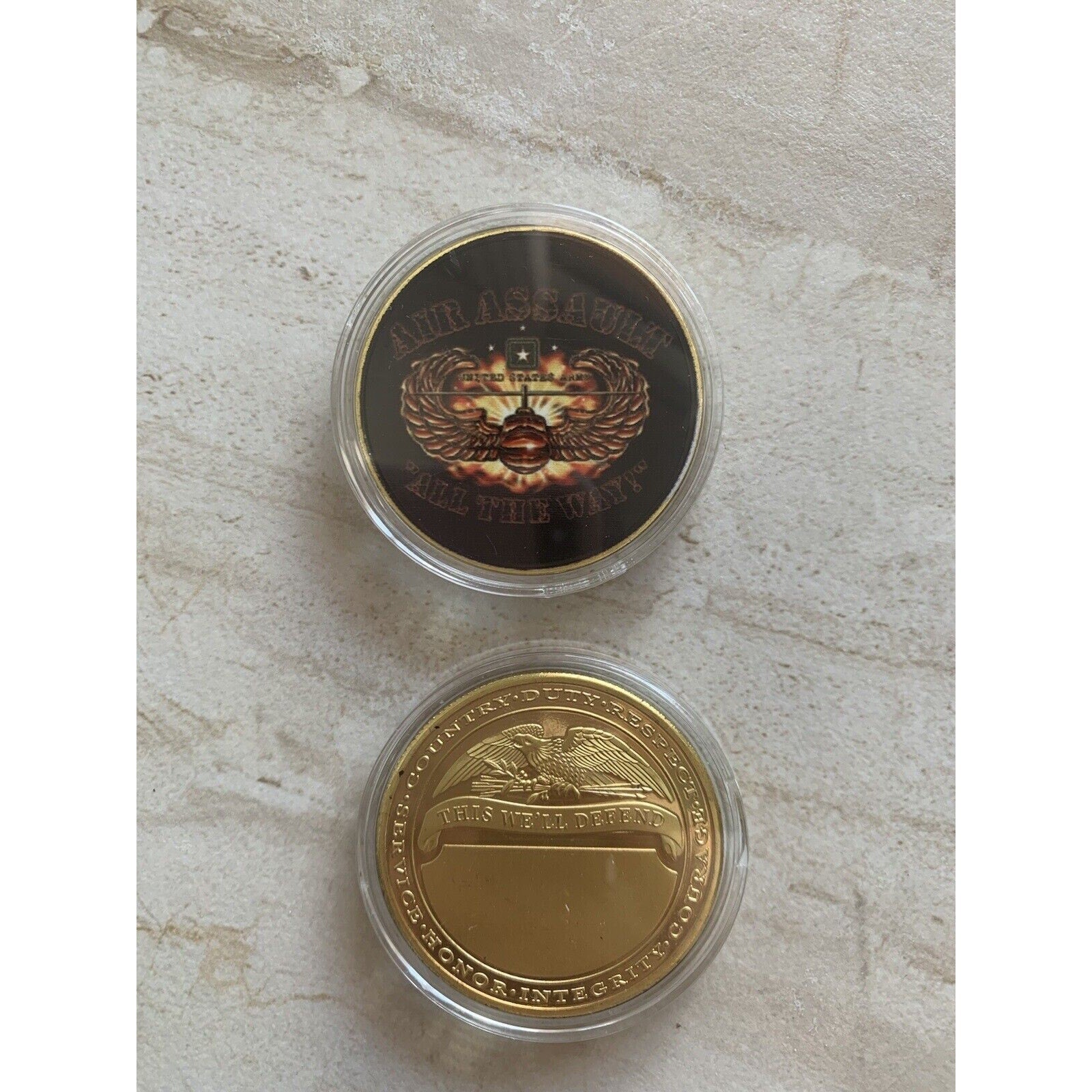 ARMY AIR ASSAULT US Army Challenge Coin USA ARMY