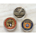 Lot Of 3 Challenge Coins, US Paratrooper, 82nd Airborne, 101st Airborne