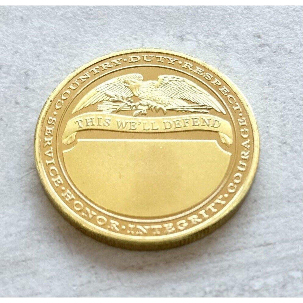 United States Army Special Forces Motivated Dedicated Lethal Coin With Case