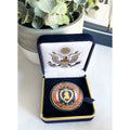 MEMORIAL DAY VETERANS OF AMERICA (Purple Heart) Coin With Velvet Case