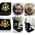 Badge Law Enforcement Protect Police Officer Prayer Challenge Coin USA