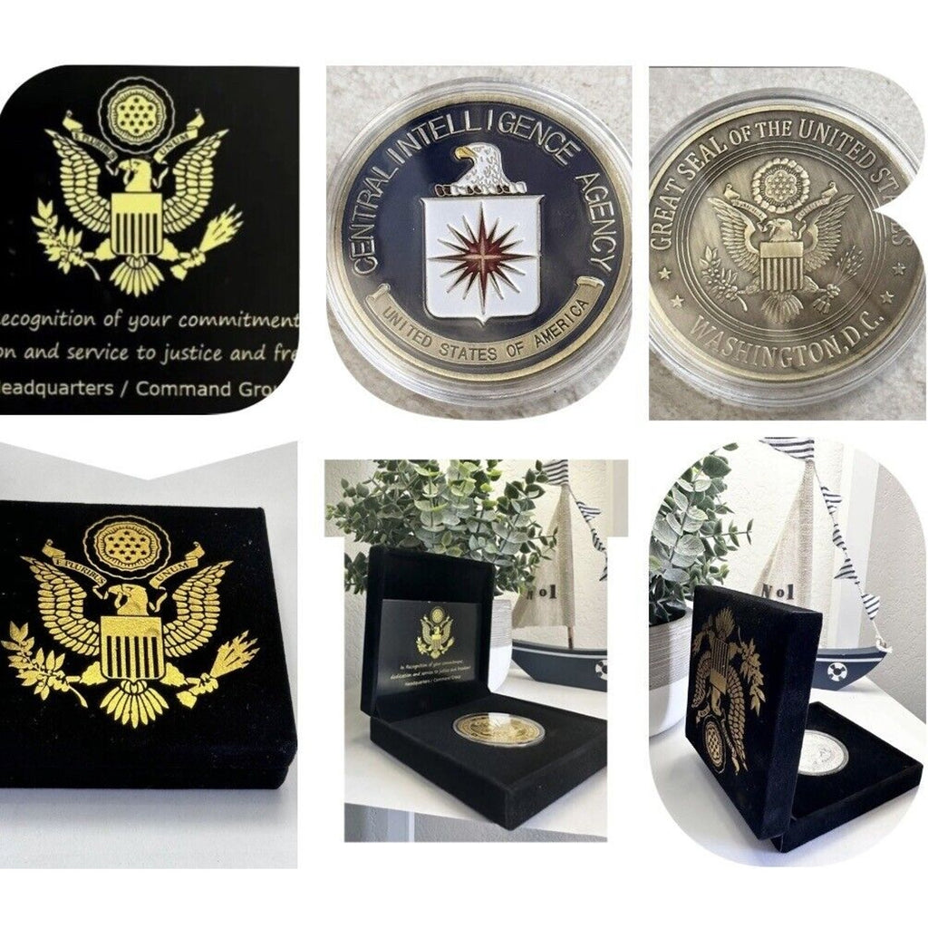 Central Intelligence Agency (CIA) Challenge Coin USA