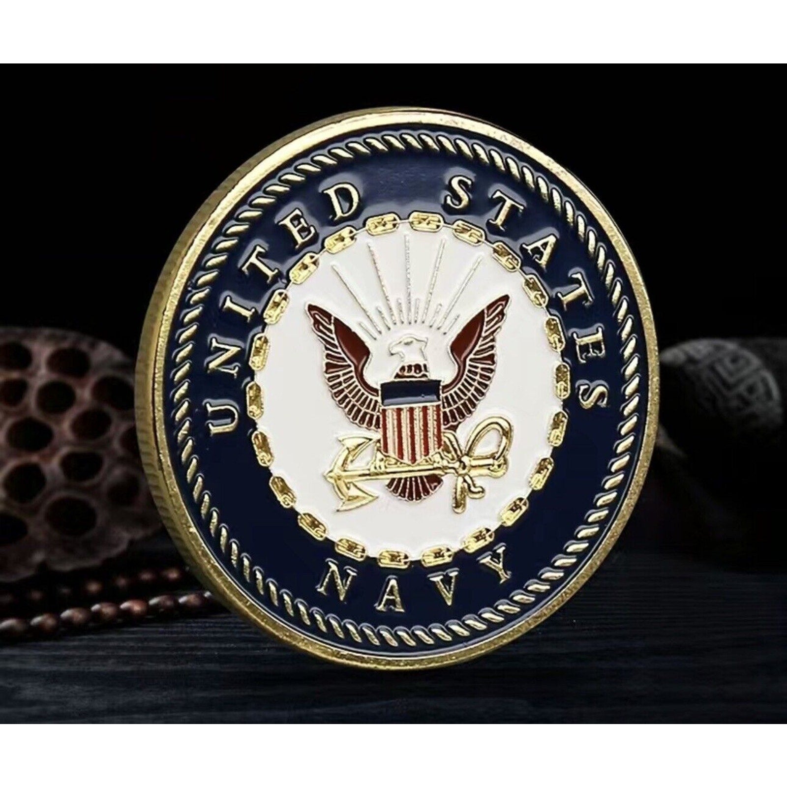 US Navy Put on the Full Armor of God Challenge Coin Defend The Faith