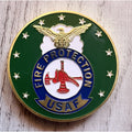 U S AIR FORCE Fire Protection Challenge Coin
