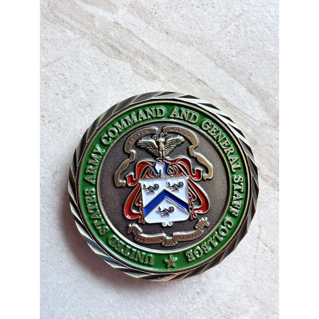 Challenge Coin Command and General Staff College Coin