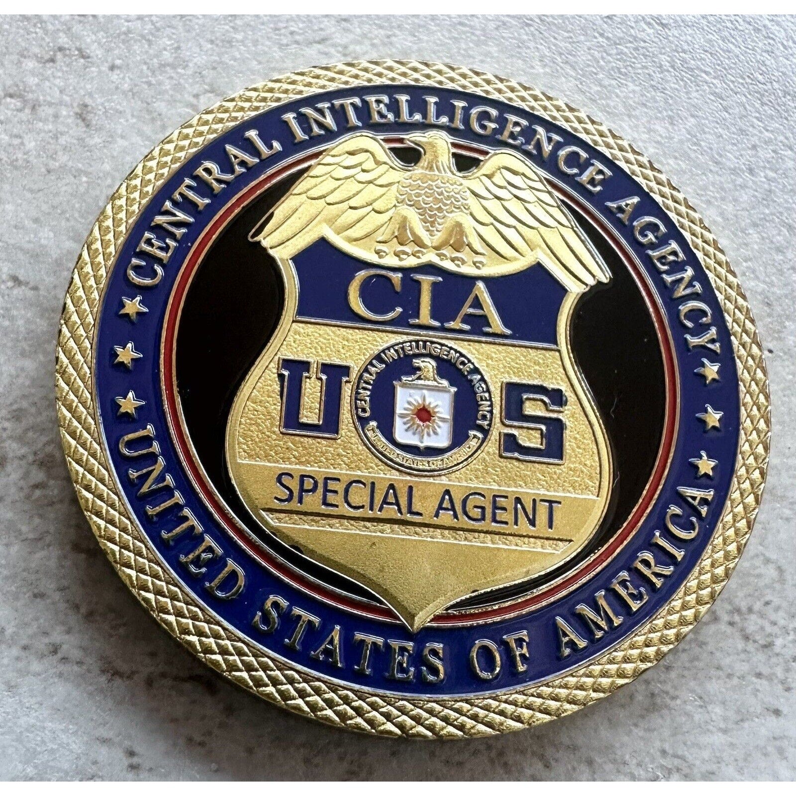 Central Intelligence Agency CIA Counter Intelligence Special Agent Coin