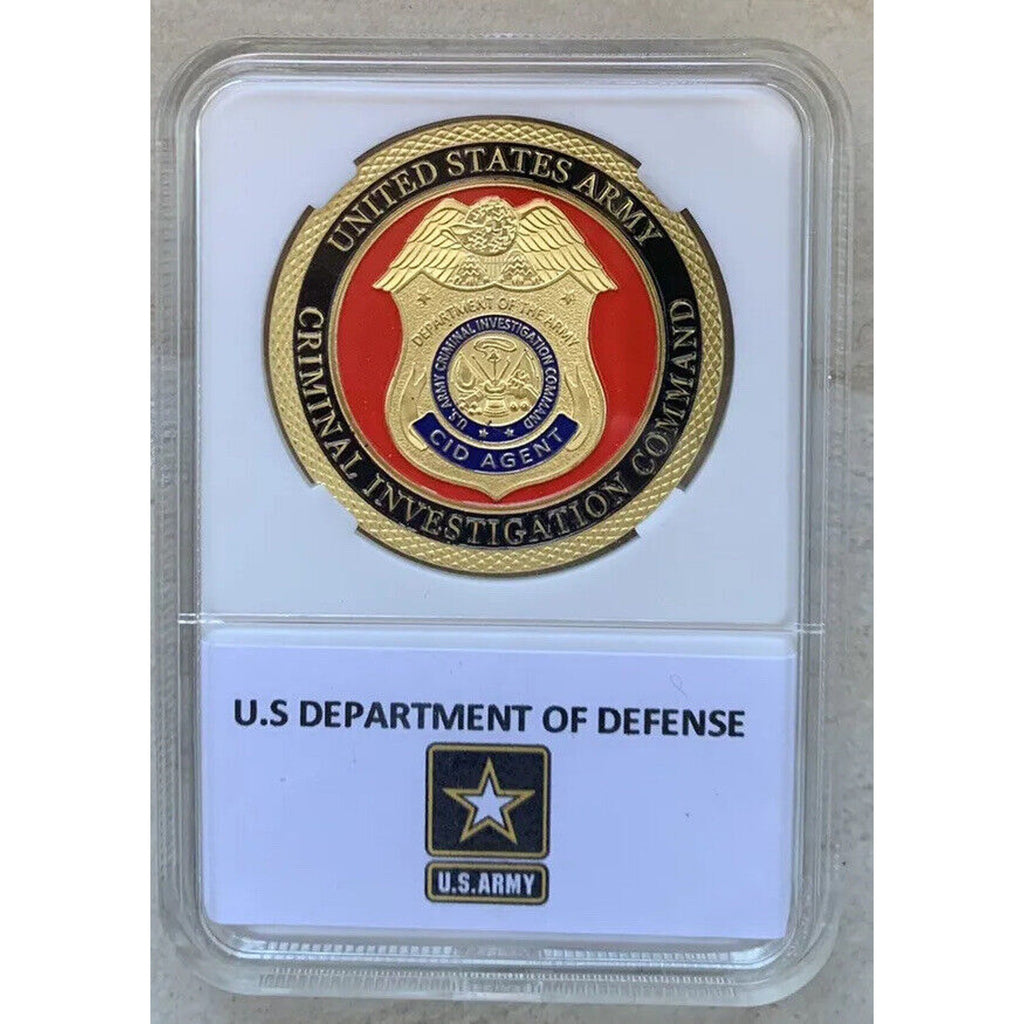 ARMY CID Criminal Investigation Division Command USA US Army Challenge Coin