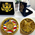 Chicago Police Department Challenge Coin - We Serve And Protect - W/ Velvet Case